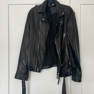 All Saints Leather Jacket